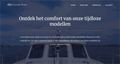 Desktop Screenshot of concordia-yachts.nl